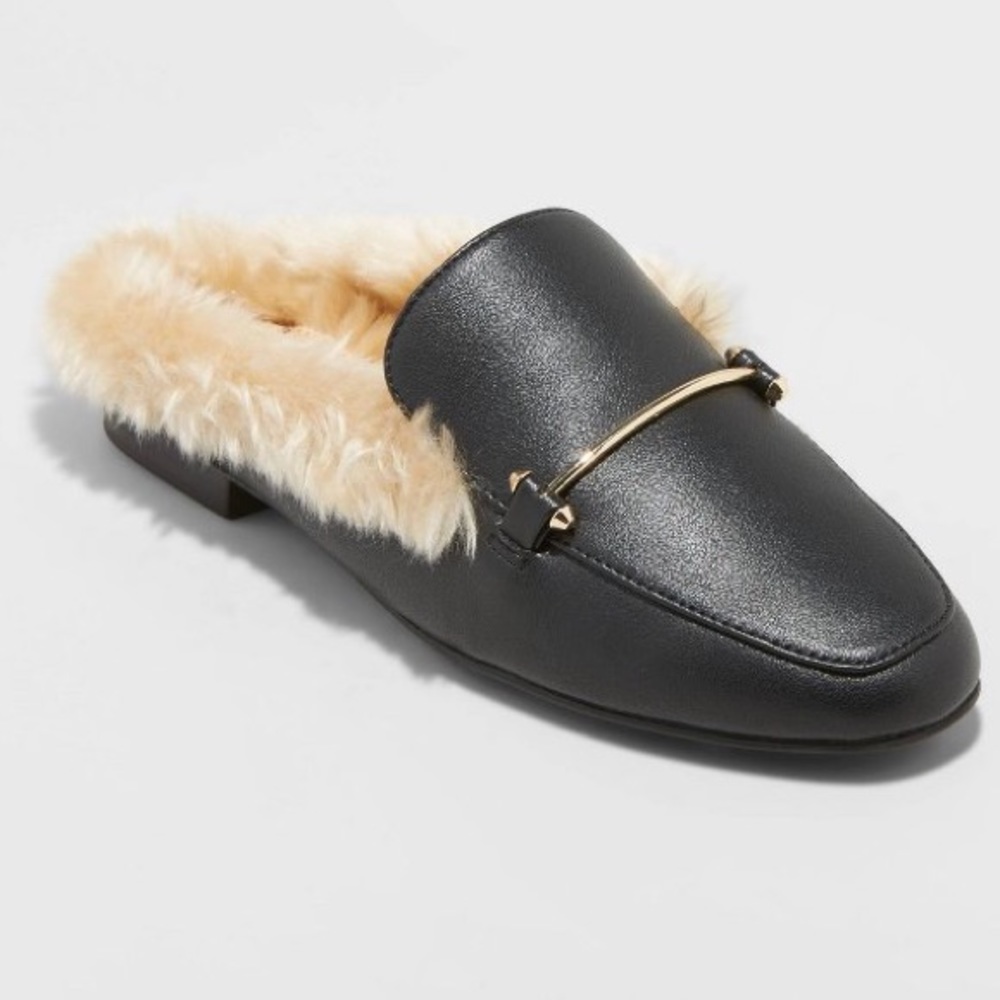 Fur mules